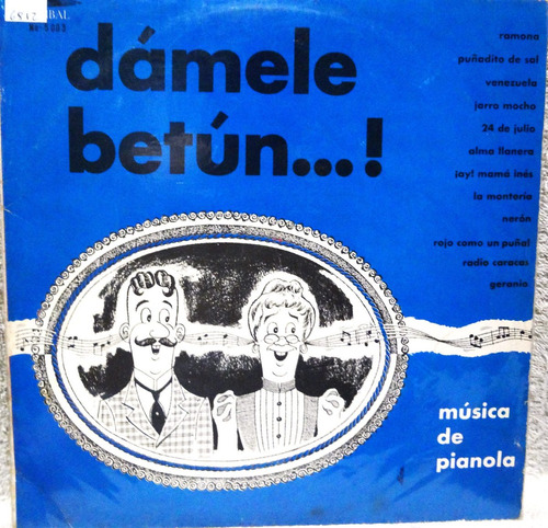 Damele Betun - Musica De Pianola - 5$