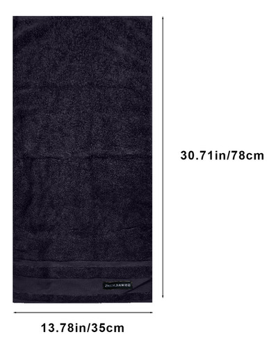 Toalla De Baño De Algodón Duradera Para Hombre, Absorbente P