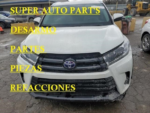 Toyota Highlander 2020 Desarmo Partes Piezas