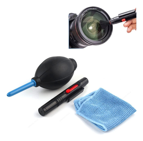 Kit Limpieza Camara Sensor Laptop Lente Reflex Celular Elect