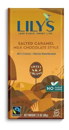 Lily's Salted Caramel Milk Chocolate Style 80 G