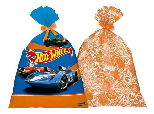 Sacola Surpresa Para Lembrancinha Do Hot Wheels 16 Unidades