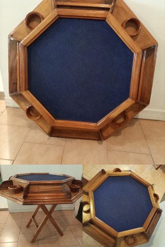 Mesa De Juego, Domino, Carta, Dados Etc. (Usado)