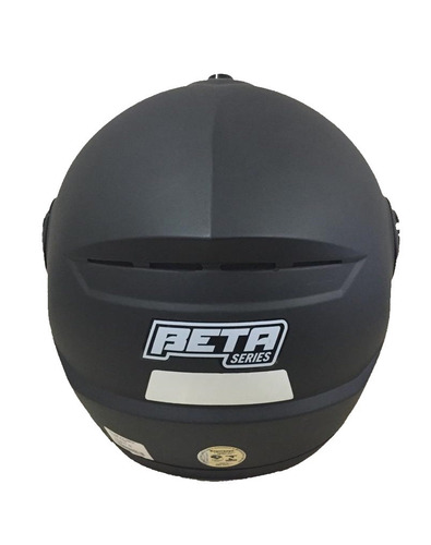Capacete Promoção Vaz M14 Beta Series Clean Preto Fosco
