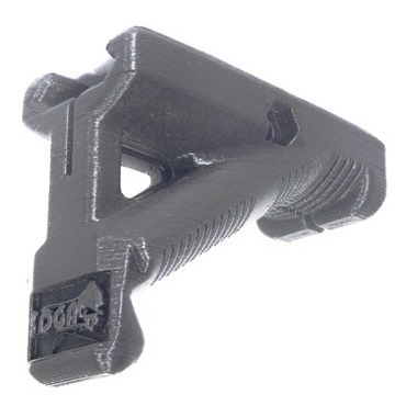 Imagem 6 de 10 de Front Grip Foregrip Angular Curto 20mm Airsoft - 3dga