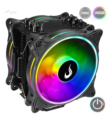 Air Cooler Gamer Winter Black Argb