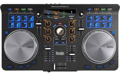 Controladora Hercules Universal Dj Color Negro