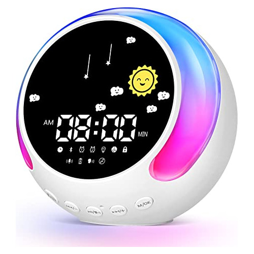 Kids Alarm Clock, Dual Alarm Clock With Touch Night Lig...