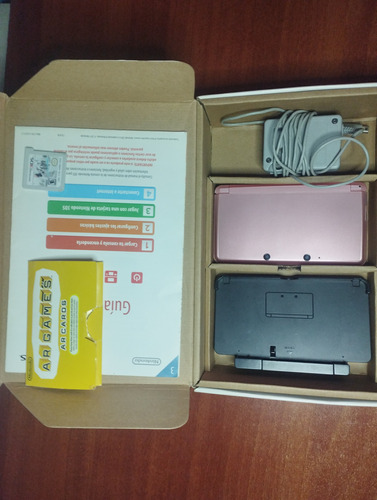 Nintendo 3ds Color  Pearl Pink, Con Elementos Originales