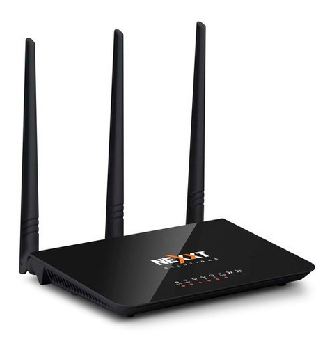 Router Inalámbrico Nexxt Amp 300 Alta Potencia 300mbps 3 Ant