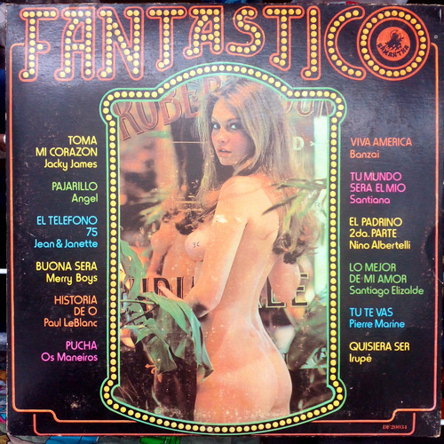 Fantastico Vinilo Lp Compilado 1974 Excelente Estándar