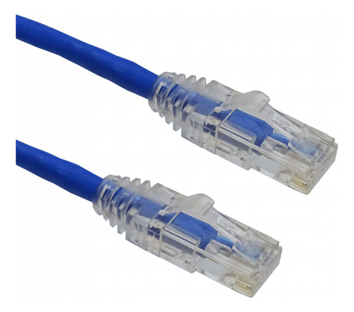 Furukawa 0,5mt Cat6 Azul U/utp Lszh Cable Patch Rj45 Gigalan