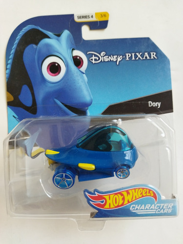 Hot Wheels Disney Character Pixar Buscando Nemo Dory Sw1