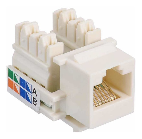 Conector Rj45 Panel Sin Blindaje Modulo Clip Red Ethernet