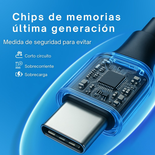 Cable 1m 1hora De Usb Tipo C A Usb Tipo C Cab252 - Negro