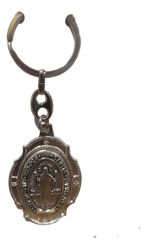 Llavero, Medalla San Benito, Cristiana, Católica, Religiosa