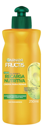 Crema para Peinar Fructis Recarga Nutritiva 250ml