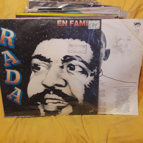 Vinilo Ruben Rada En Familia + Insert T Rn1