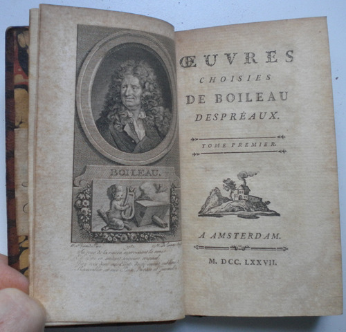 1777 / Boileau / Oeuvres Choisies De Boileau. Despréaux (2 T