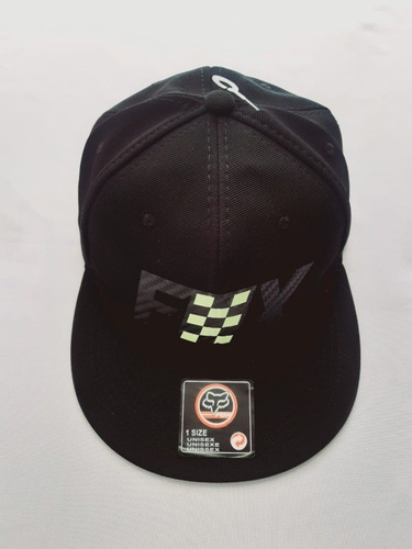 Gorra Fox Pink Racing Exclusiva Negra