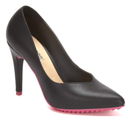 Zapatilla De Vestir Andrea Punta V Para Mujer Negro