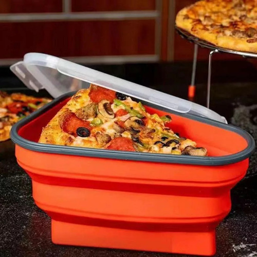 Pote Retráctil Triangular Reutilizable Para Embalaje De Pizz