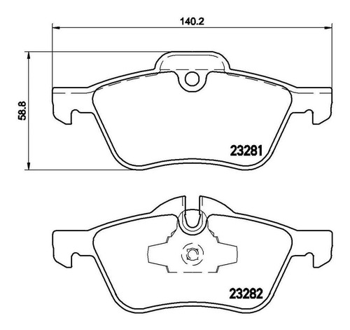 Imagen 2 de 4 de Balatas Brembo (t) Low Mini Cooper R50 R53 02-06 Incluye S