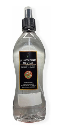 Spray Antibacterial Y Antiviral Concentrado