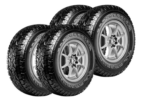 Paq X4 Llantas 255/70 R16 Bridgestone Dueler A/t Revo 2 111h