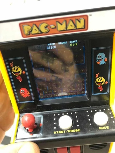 Imagen 4 de 7 de Mini Pacman Arcade 15 Cm Altura - Original - No Hay Más!!