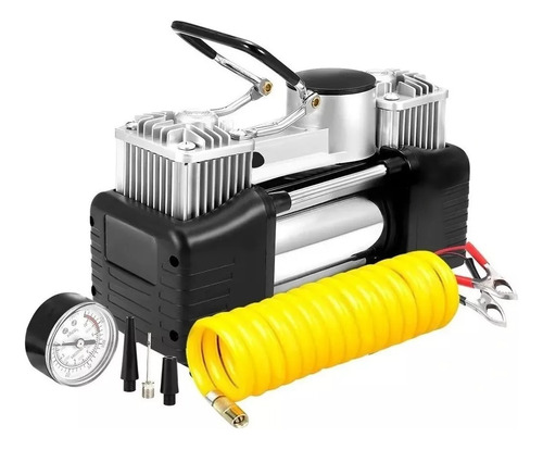 Inflador Neumáticos 12v Doble Cilindro 2 En 1 - Inflador N