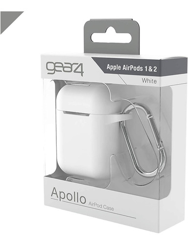 Funda Estuche Silicona Gear4 Apollo Para Apple AirPods 1 & 2
