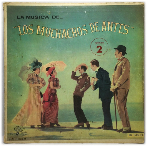 Vinilo La Musica De Los Muchachos De Antes Volumen 2 Lp