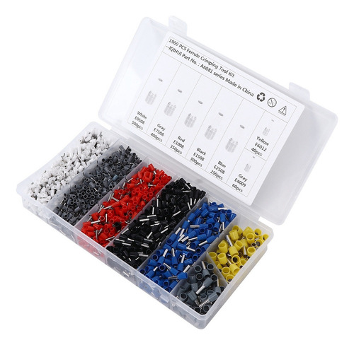Terminales De Férula De Alambre 1900pcs Tipo De Pin Cobre Es