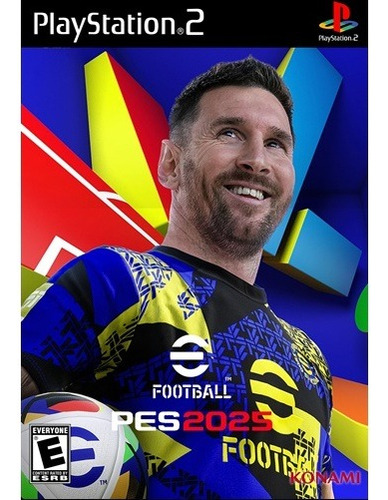 Efootball: Pes 2025 - Nueva Version | Ps2 | Dvd Fisico