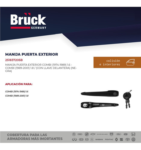 Manija Puerta Combi 2000 251837205b