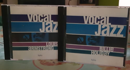 Cds Billie Holiday / Louis Armstrong Colección Vocal Jazz 