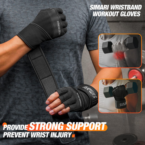 Simari Guantes De Entrenamiento Para Hombre Y Mujer Con Sopo