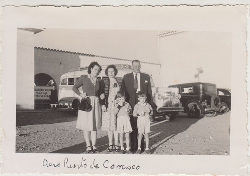 1949 Fotografia Real En El Aeropuerto De Carrasco Uruguay 