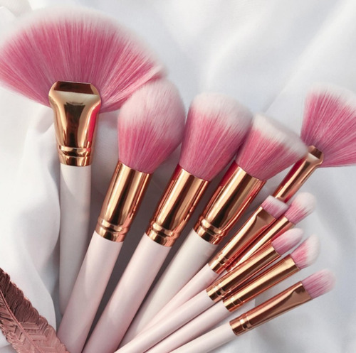 Imagen 1 de 1 de Set De Brochas Pink Second Chance