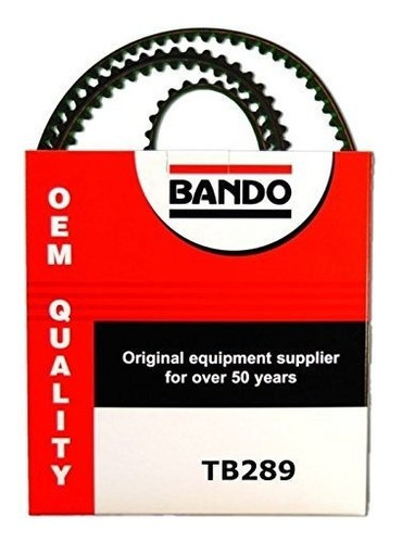 Brand: Ban.do Bando Tb289 Engine Timing Belt