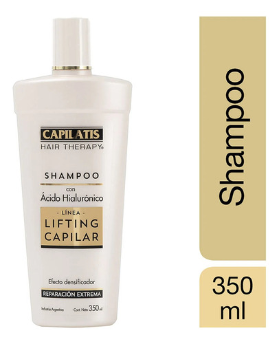 Capilatis Shampoo Acido Hialurónico Nutrición Profunda 350ml