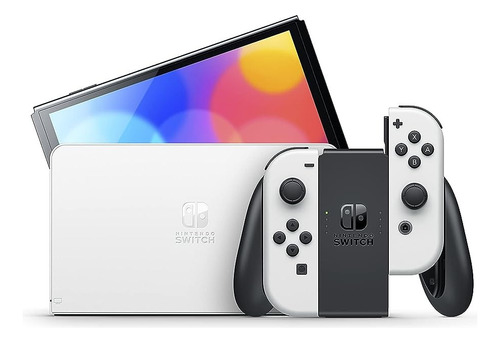 Nintendo Switch Oled Blanco - Con Micro Sd 512gb Incluida