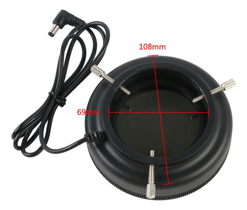 Anillo De Luz Led Polarizador Con 78 Bombillas, Lámpara