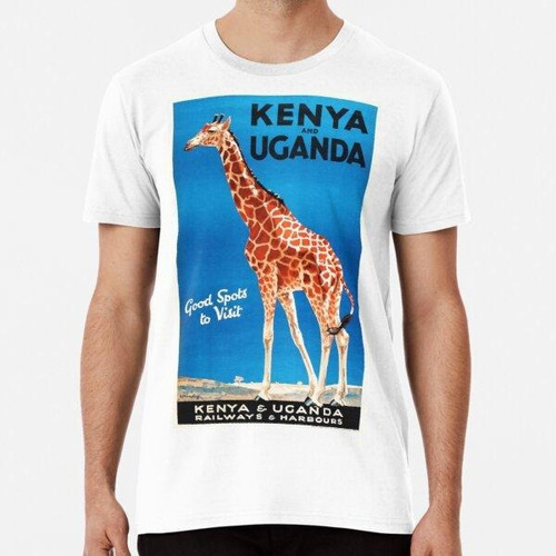 Remera Kenya Y Uganda Ferrocarriles Y Puertos Buenos Lugares