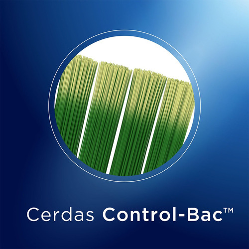 Cepillo Dental Oral-b Indicator Control-bac 3 Unidades Azul