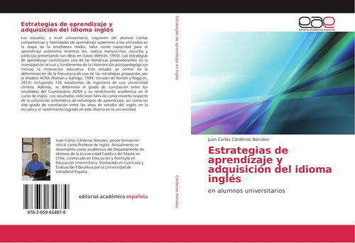 Libro: Estrategias De Aprendizaje Y Adquisición Del Idioma