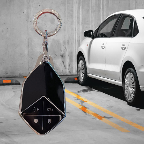 Cubierta Para Mando A Distancia De Coche, 4 Botones, Negro