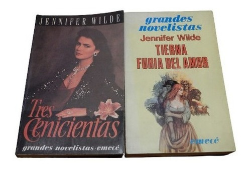 Lote De 2 Libros De Jennifer Wilde. Tres Cenicientas. T&-.