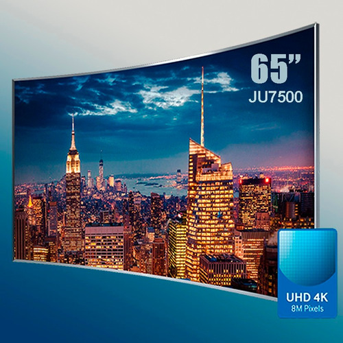 Samsung Led 65 Ju7500 Curvo Uhd 4k 3d 65ju7500 Linea Nueva !